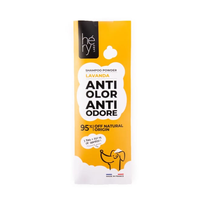Hondenshampoo in poedervorm met geurremmende werking Héry ES/IT SH
