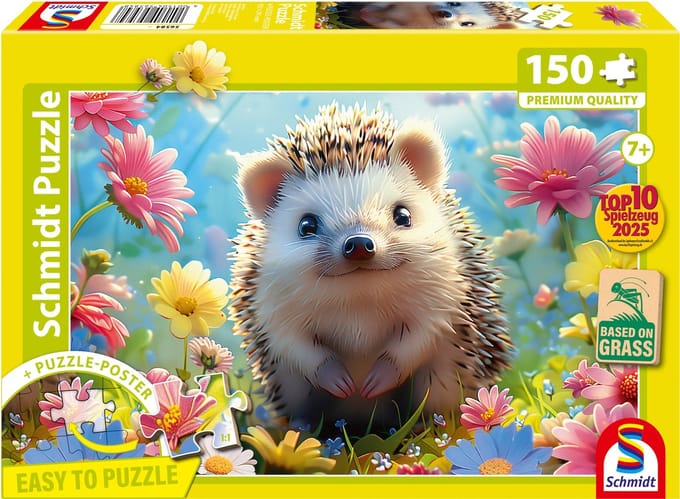 Schmidt Puzzel - Egel, 150 stukjes - kinderpuzzel