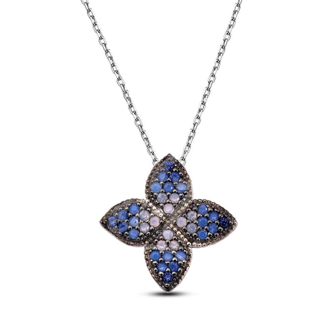 Blauw Blad Ketting
