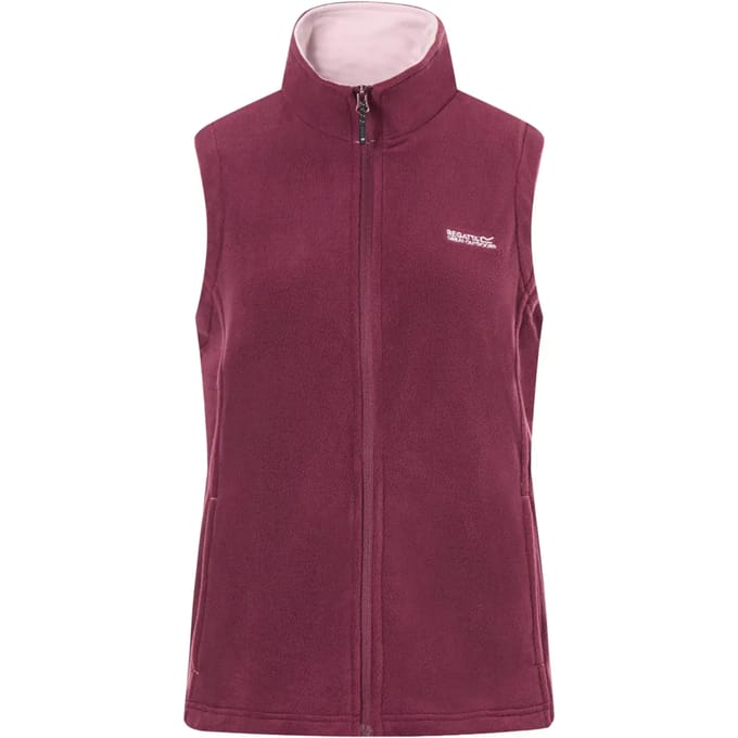 Mouwloze fleece voor dames Regatta Sweetness B/W