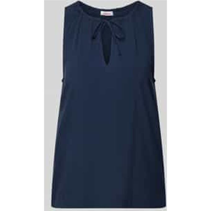 Blouseshirt van viscose met plooien