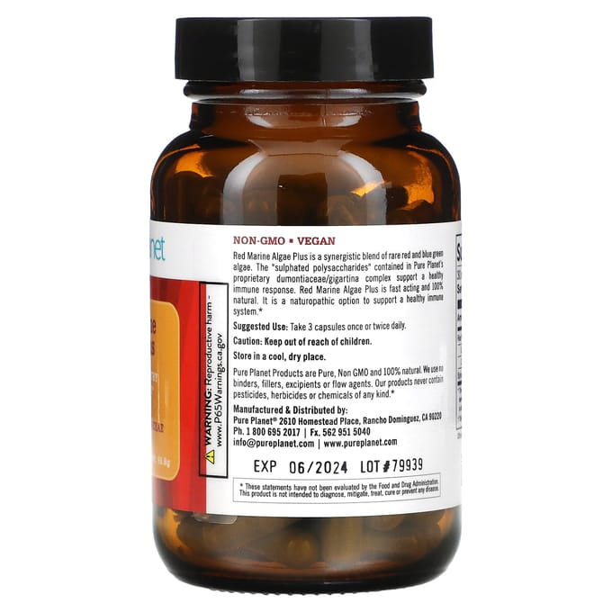 Red Marine Algi Plus, Veggie Capsules 90