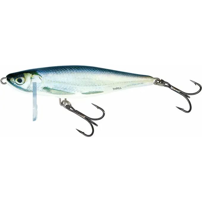Salmo Thrill Sinking - Plug - Real Bleak - 7cm - Zilver