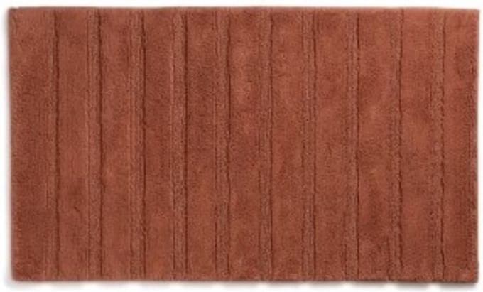 Badmat, 65 x 55 cm, Katoen, Terrabruin - Kela | Megan