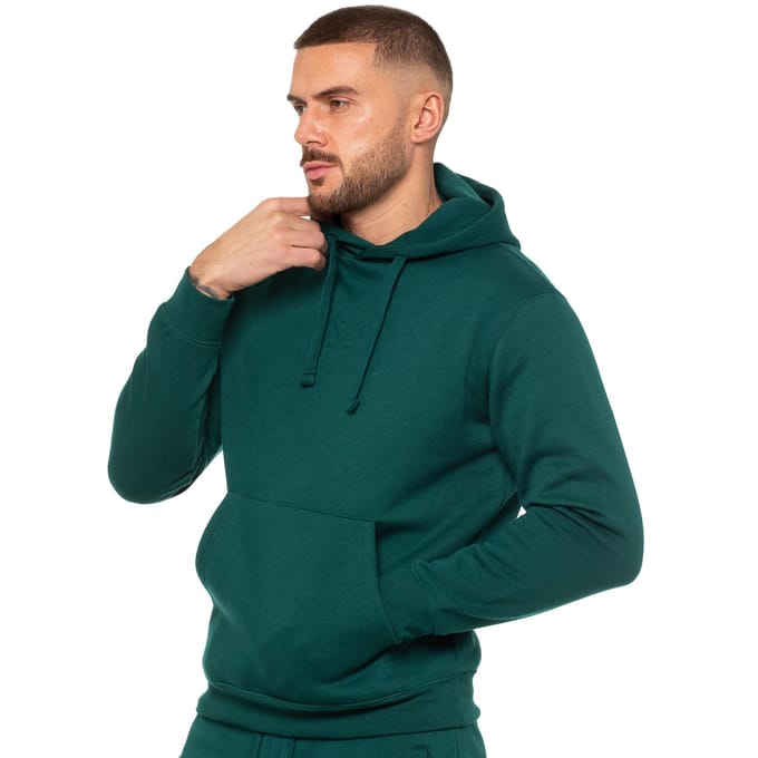 Enzo | Heren Pullover Hoodie - Groen