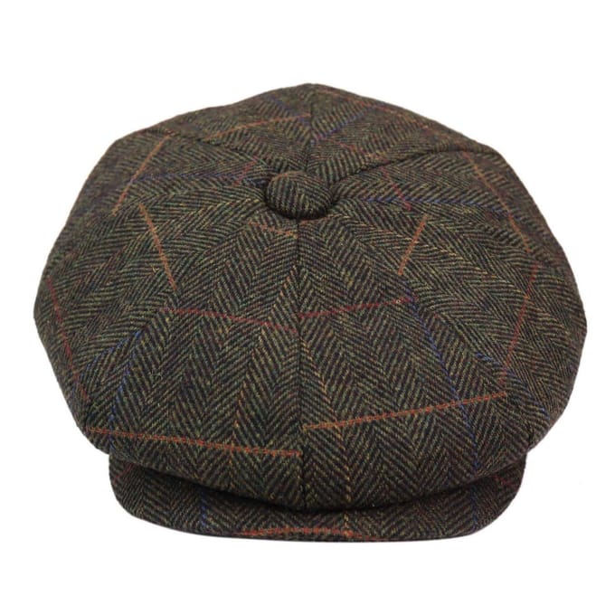 Peaky Blinders visgraat platte hoed voor heren