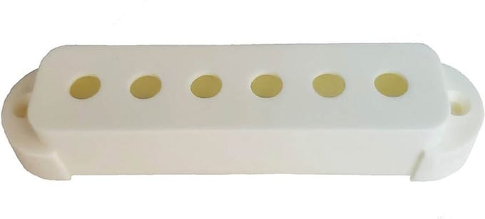 Allparts PC6405050 pickup covers voor Jaguar, parchment, set van 2