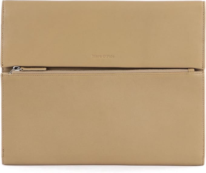 Marc O'Polo Leren Tabletzak Jolin Tablet Case Wheat Field Lichtbruin