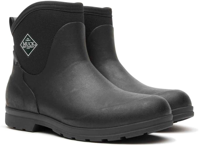 Muck Boots Originals Excursion Rubber Heren Zwarte Wellingtonlaarzen