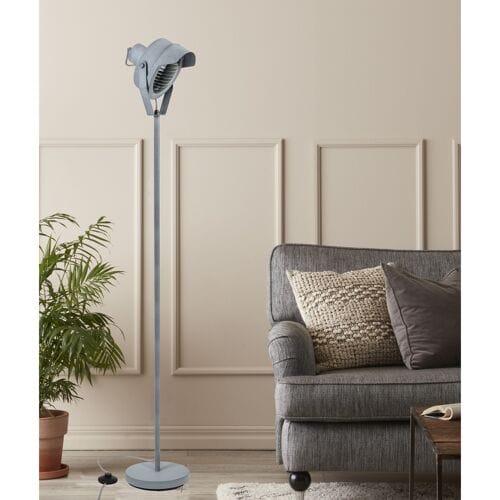 KS Verlichting Moderne Leeslamp Stage staande vloerlamp grijs