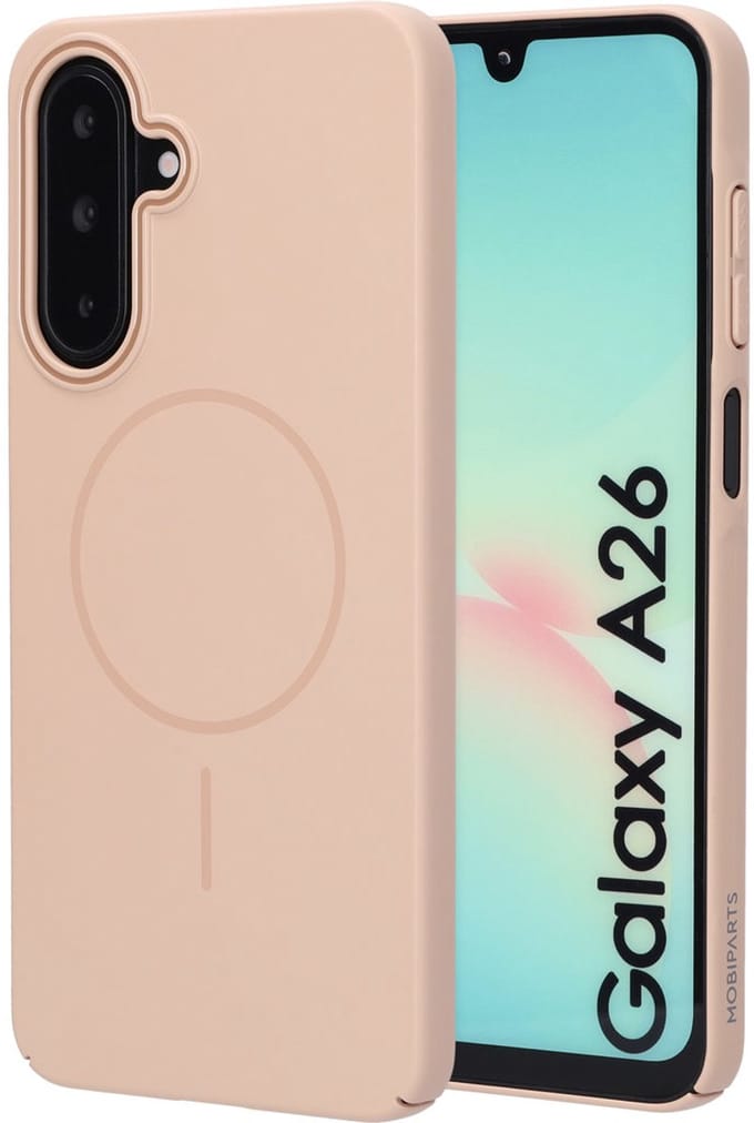 Mobiparts Slim Line Case geschikt voor Samsung Galaxy A26 - MagSafe Dune Sand