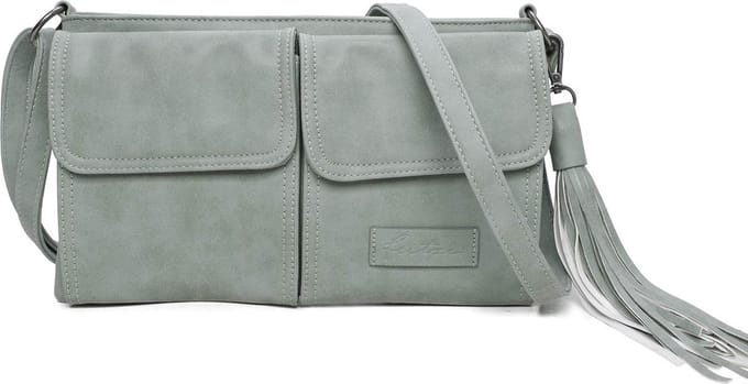 Fritzi aus Preußen Schoudertas Vintage Fritzi24 Crossbody Lime Groene