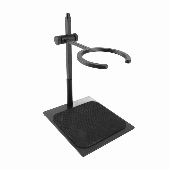 Pour Over Koffiestandaard Aluminiumlegering Pour Over Koffiestation Druppelstandaard Verstelbaar Antislip Koffiedruppelstandaard gray
