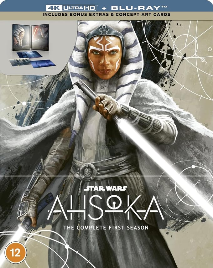 Ahsoka - Seizoen 1 - Steelbook - 4K Ultra HD + Blu-ray - Import