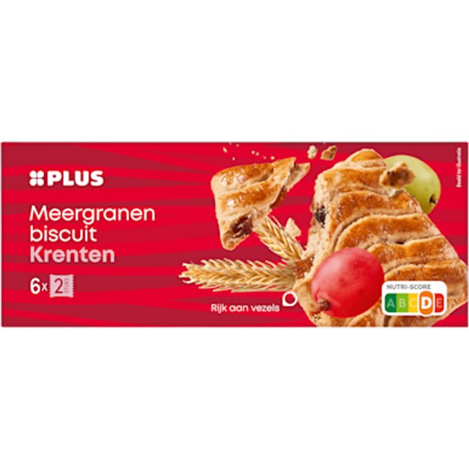 Meergranenbiscuit krenten