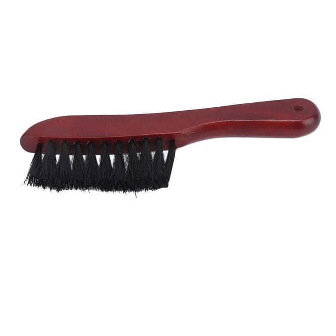 Brosse de Table de Billard Légère et Portable Manche en Bois Brosse à Cheveux pour Table de Billard black