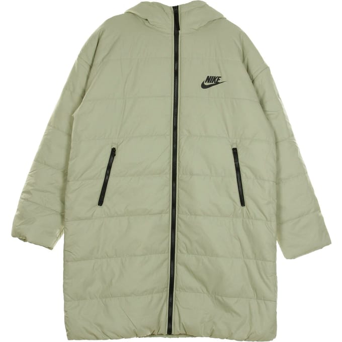 Vrouwen Down Jacket Sportkleding Core Parka Stone/wit/zwart