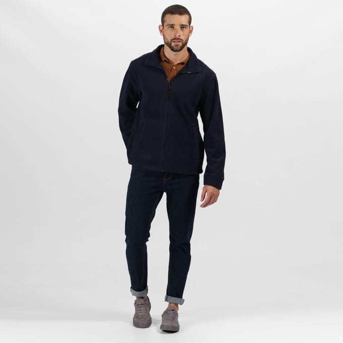 Regatta Heren Thor 350 Full Zip Fleece Jacket (Marine)