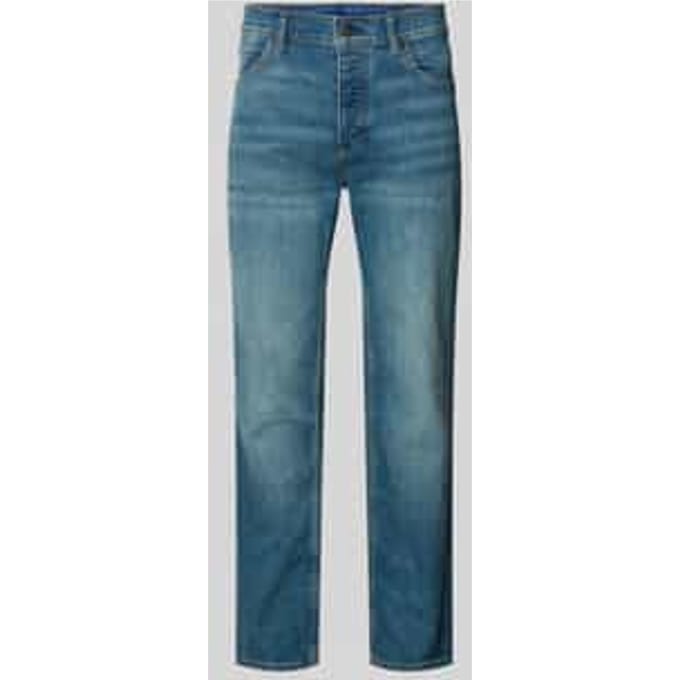 straight fit jeans van katoenmix model 'Brody'