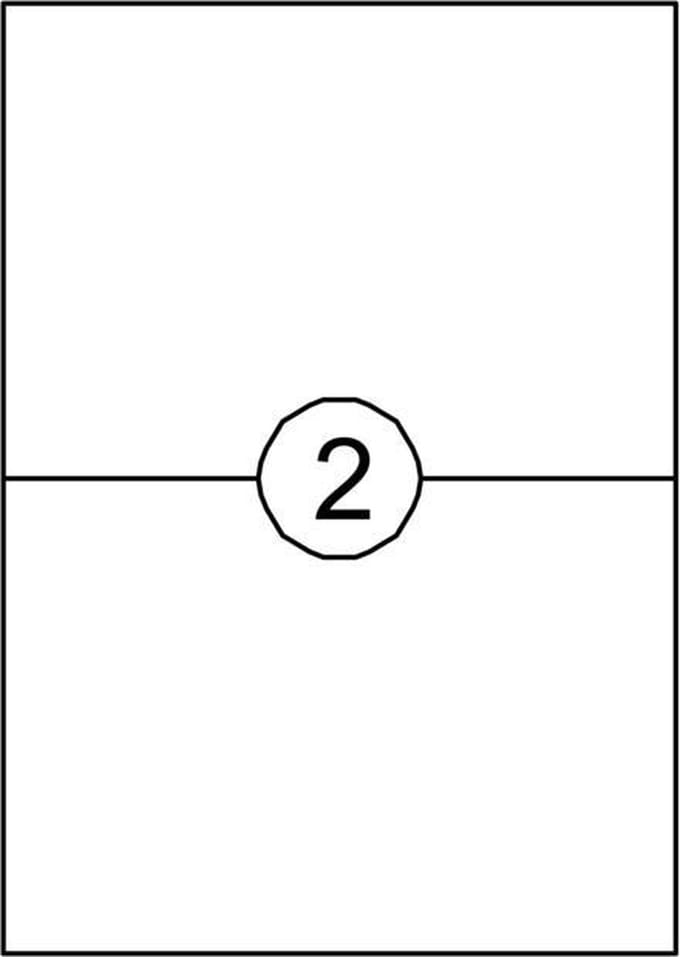 Printeretiketten 210x148mm
