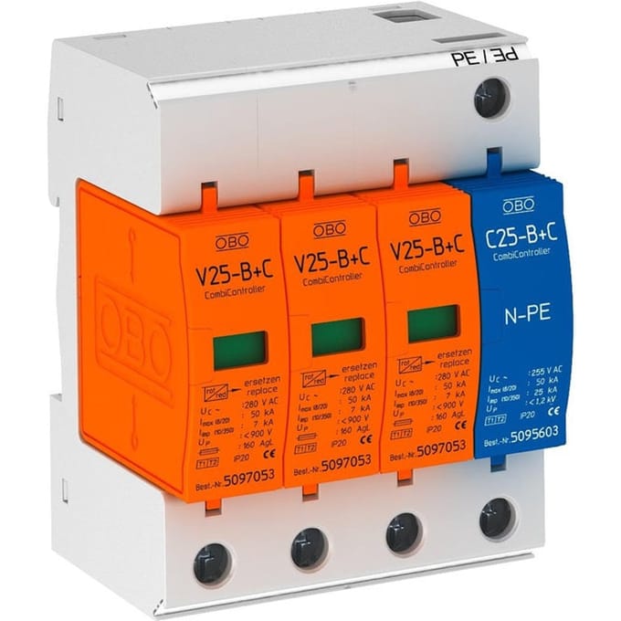 OBO V25 Overspanningsbeveiliging - 5094463 - E2KPG
