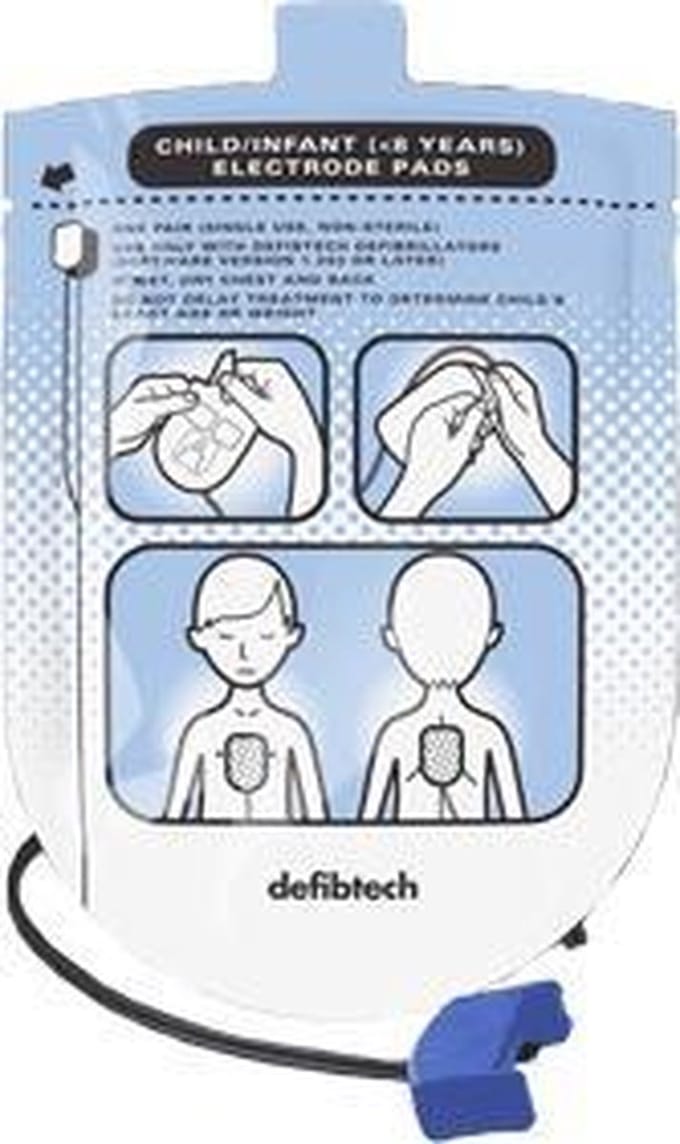 Defibtech Lifeline elektroden kind