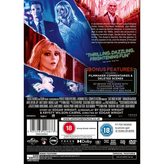 Last Night In Soho (DVD)