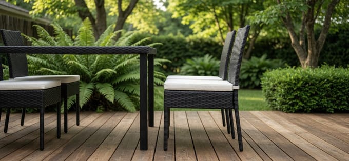 Luxe Loungeset – Weerbestendig – Zwart – Industrohome