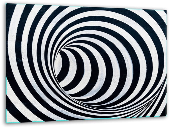 TMK ArtDeko - Glazen Snijplank - 40x30cm - Abstract