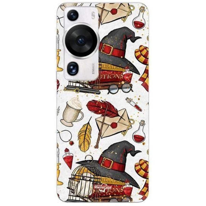 Coque - Harry Potter - Huawei P60 Pro - Noir - Souple - Chapeau Potions