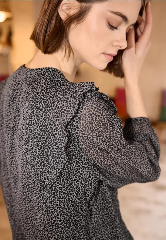 Blouse met volants