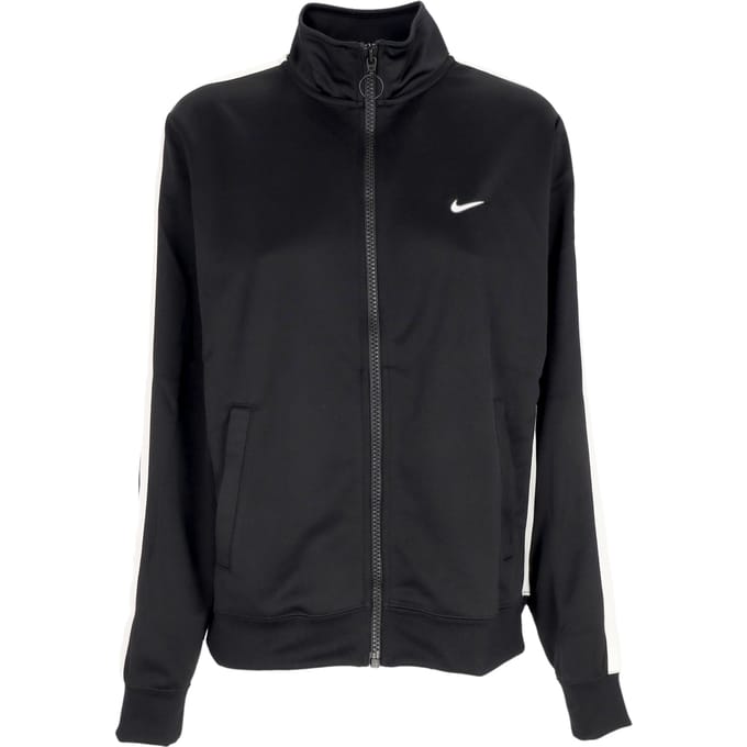 W Sportswear dames trainingsjack Poly-knit Swoosh jack zwart/wit