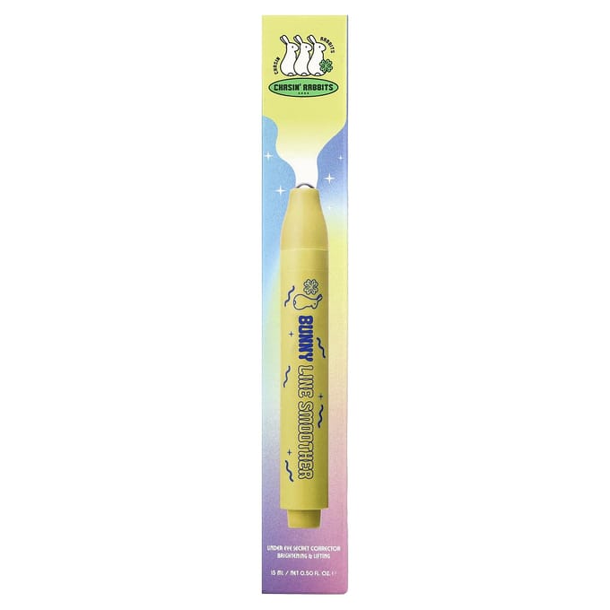 Chasin' Rabbits, Bunny Line Smoother, Undereye Secret Corrector Brightening & Lifting, 15Ml(0.5Fl Oz) yellow
