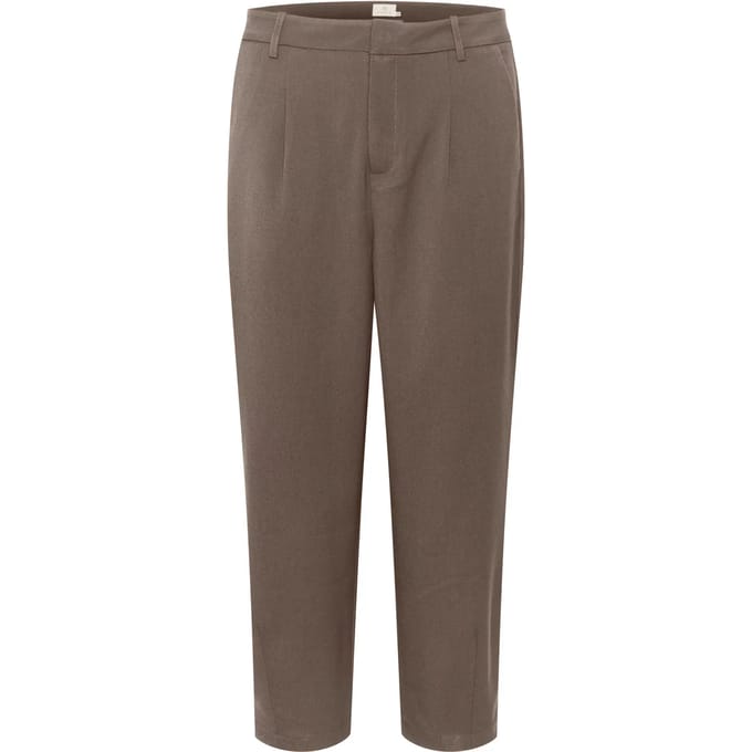 Kaffe Broek Kamerle 7 8 Pants Suiting 10504769 190810 Major Brown Dames Maat - W36