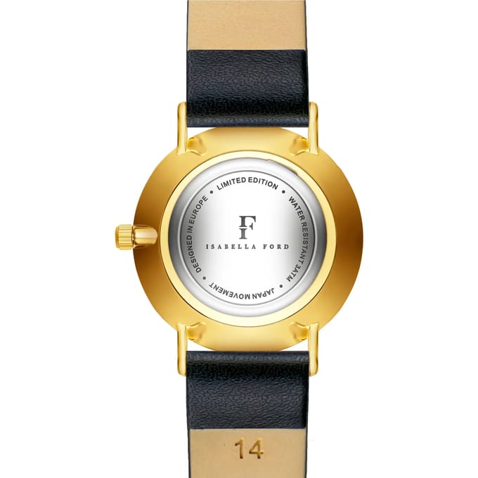 Lederen horloge voor vrouwen Isabella Ford Luna