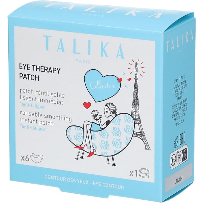 Talika Eye Therapy Patch The First Reusable Smoothing Intstant Patch Rimpels/Wallen/Kringen