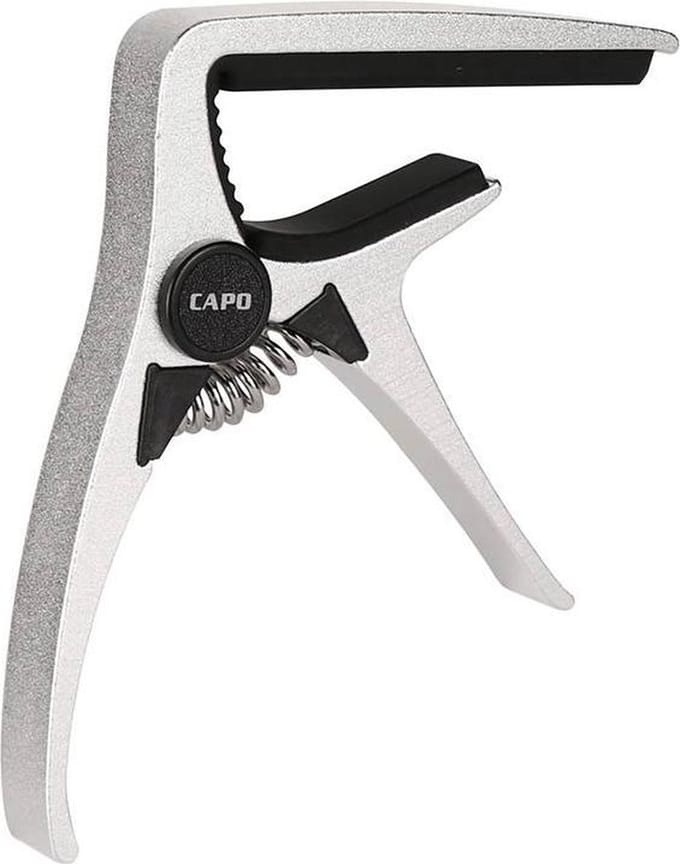 Capo klassieke gitaar Boston CAPO/CL-02 met veer Titanium