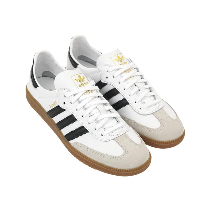 adidas Samba Decon Wit Zwart Gum Unisex Sneakers Cloud-White Core-Black Grey-One IF0642 44 white