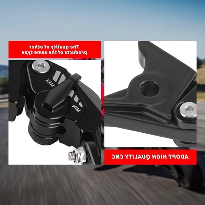 Store_8 - Rem Koppeling Hevels - Motorfiets Remhendel - Geanodiseerd