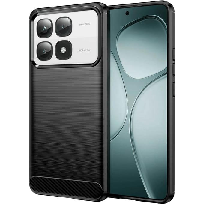 Mocaa Xiaomi 14T Pro Schokbestendig Hoesje Zwart