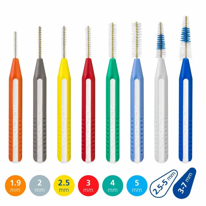 Lactona Easygrip Ragers Conisch-Easygrip A 2.5Mm-5Mm, Wit - 6 Gripzak X 5 Stuks - Voordeelpakket
