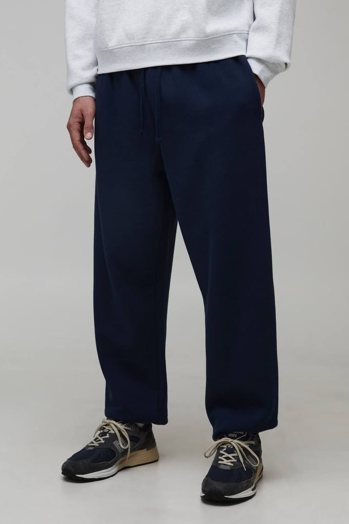 Essential Baggy Jogger | Navy | Size Small