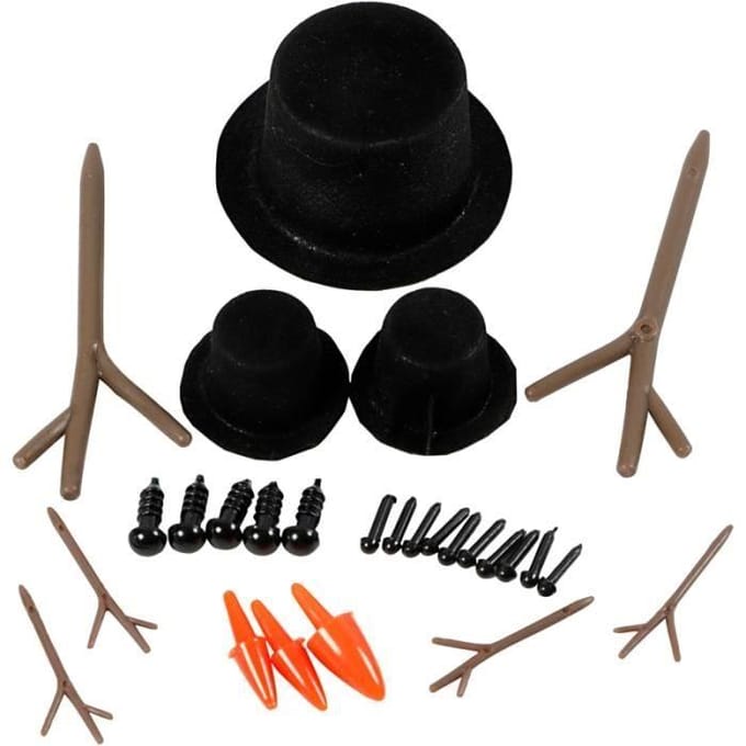 Creativ Company - Hats Noses and Branches for Clay Accessories Set