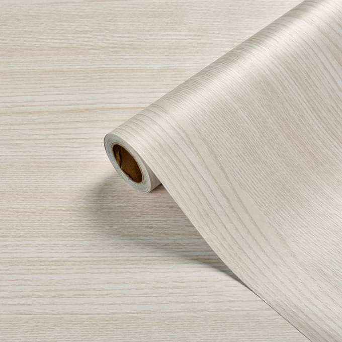 Zelfklevend Behang - Muurdecoratie - Waterbestendig - 30 cm x 3 m - Witte eik