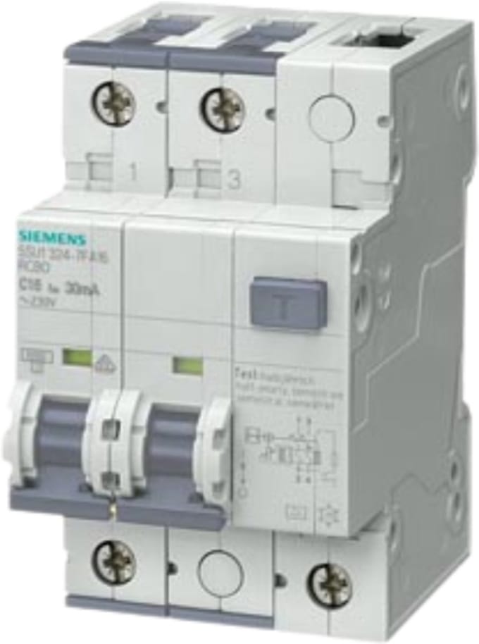 Siemens 5SU13246FA16 Schakelrelais 16 A 0.03 A 230 V