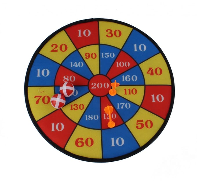Dart Board D36cm 5pcs PES