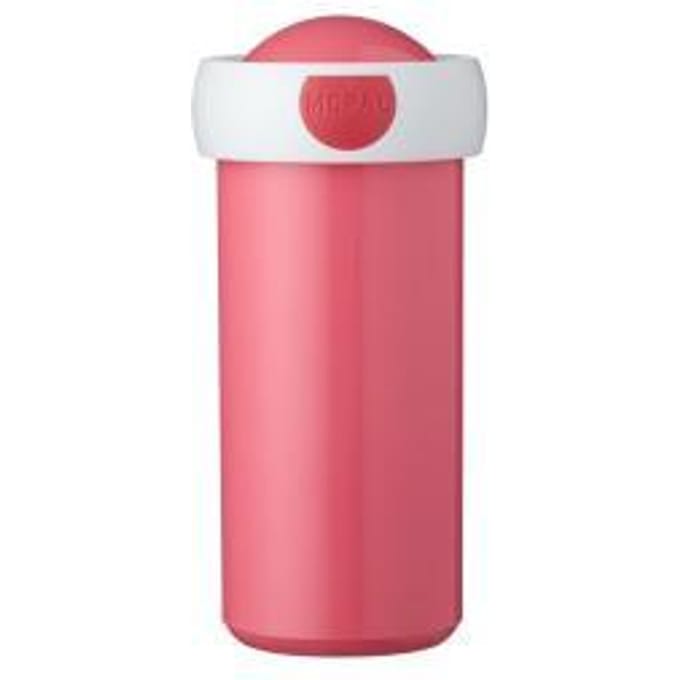 Mepal Schoolbeker Campus - 300 ml - Sluit goed af - Drinkbeker voor kinderen - Pink