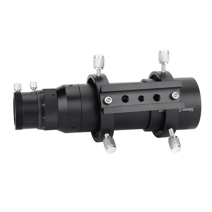 Guide de mise au point à double hélice de 50 mm pour télescope astronomique gray