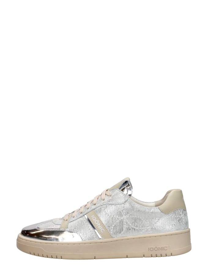 IQÔNIC Sneakers - Dames - Zilver - Maat:37