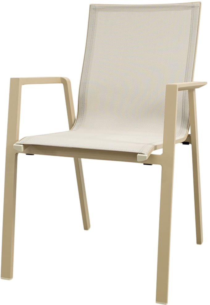 Atmos stapelbare tuinstoel - Latte/Beige